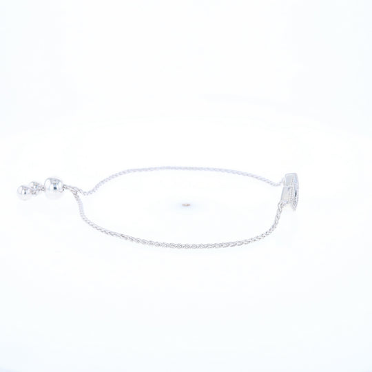 Bypass Diamond Bolo Bracelet