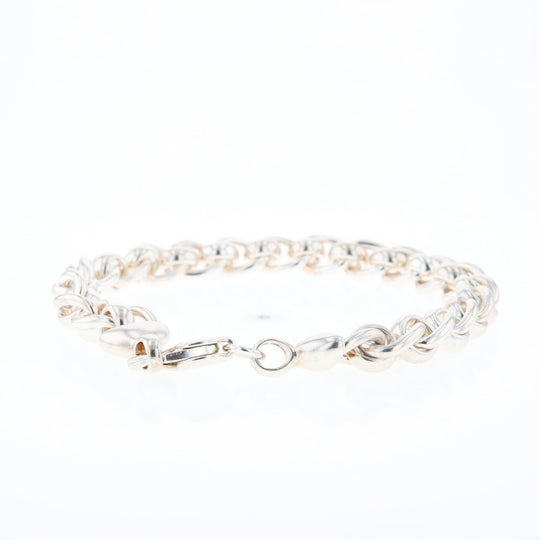 Sterling Silver Round Link Bracelet