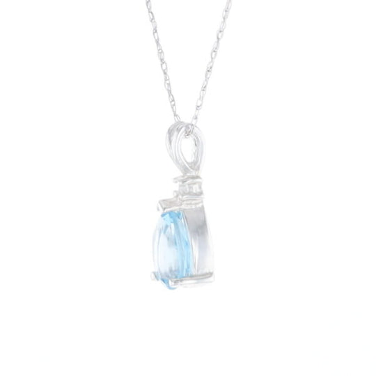 Blue Topaz Pendant