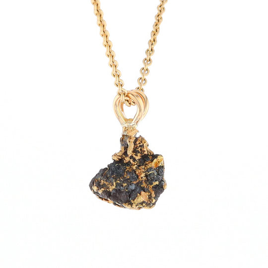 Natural Gold Nugget Pendant