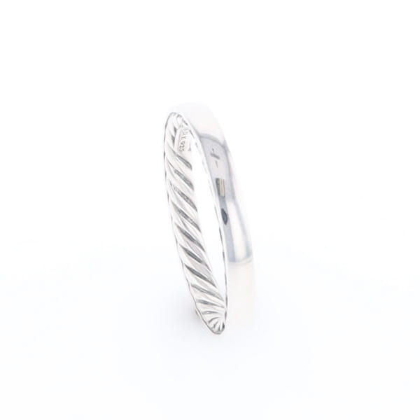 Sterling Silver Rope Decal Band