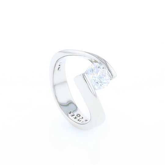 K.I.S.S. Bypass Diamond Engagement Ring