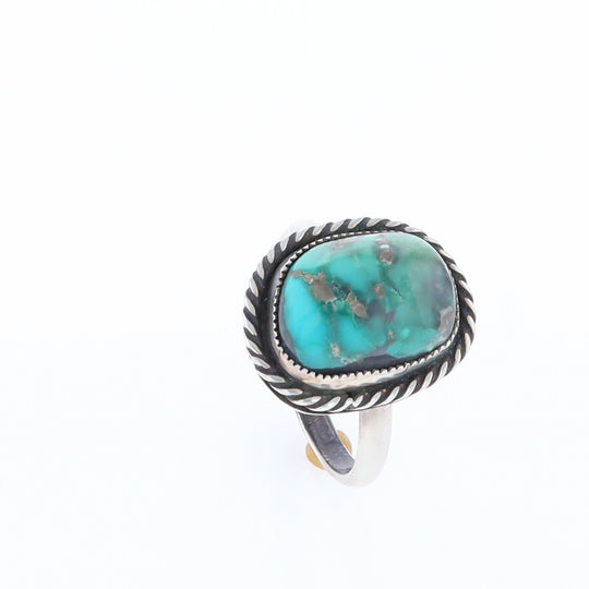 Bezel Set Turquoise Ring