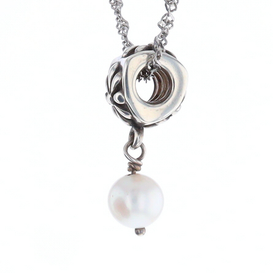 Retired Pandora Pearl Posy Charm