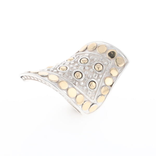 John Hardy Two-Tone Curved Ring