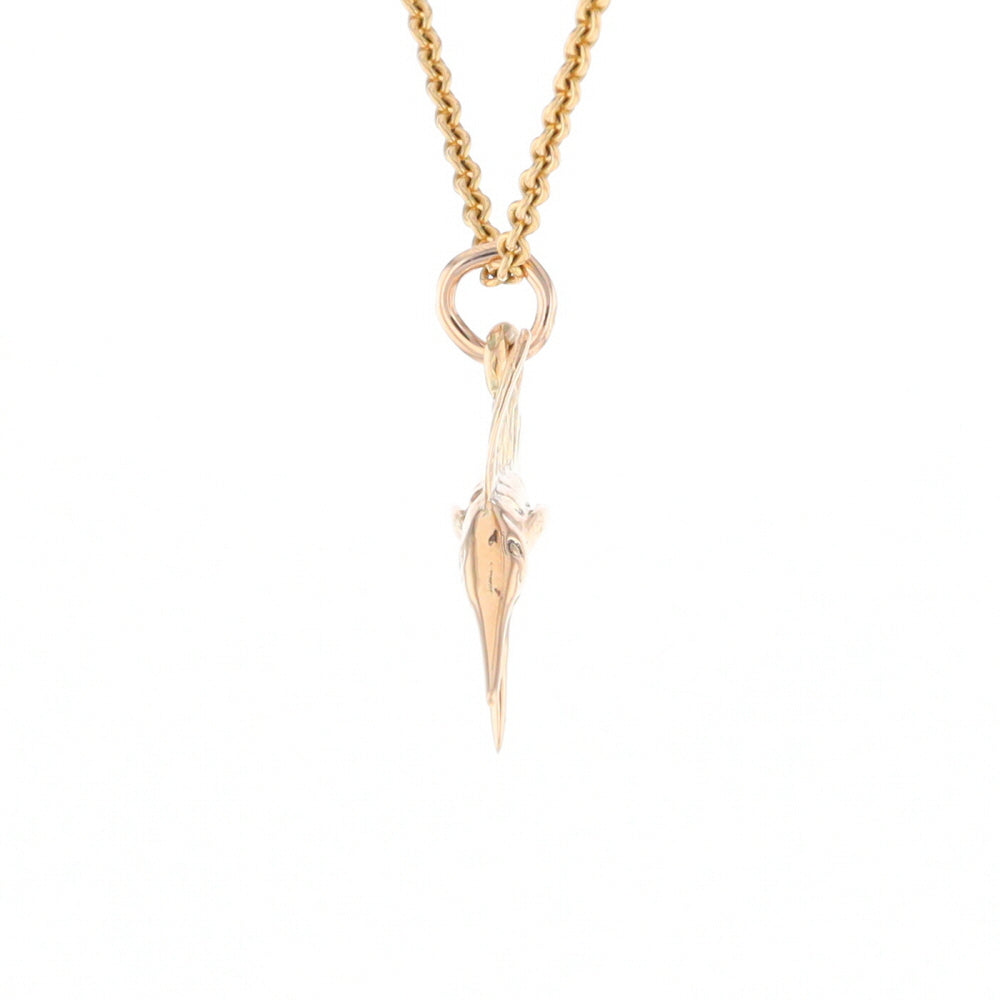 Gold Sailfish Pendant