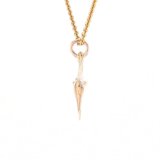 Gold Sailfish Pendant