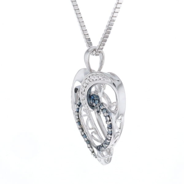 Double Open Heart Pendant