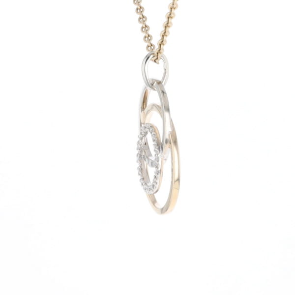 Two-Tone Interlocking Pendant