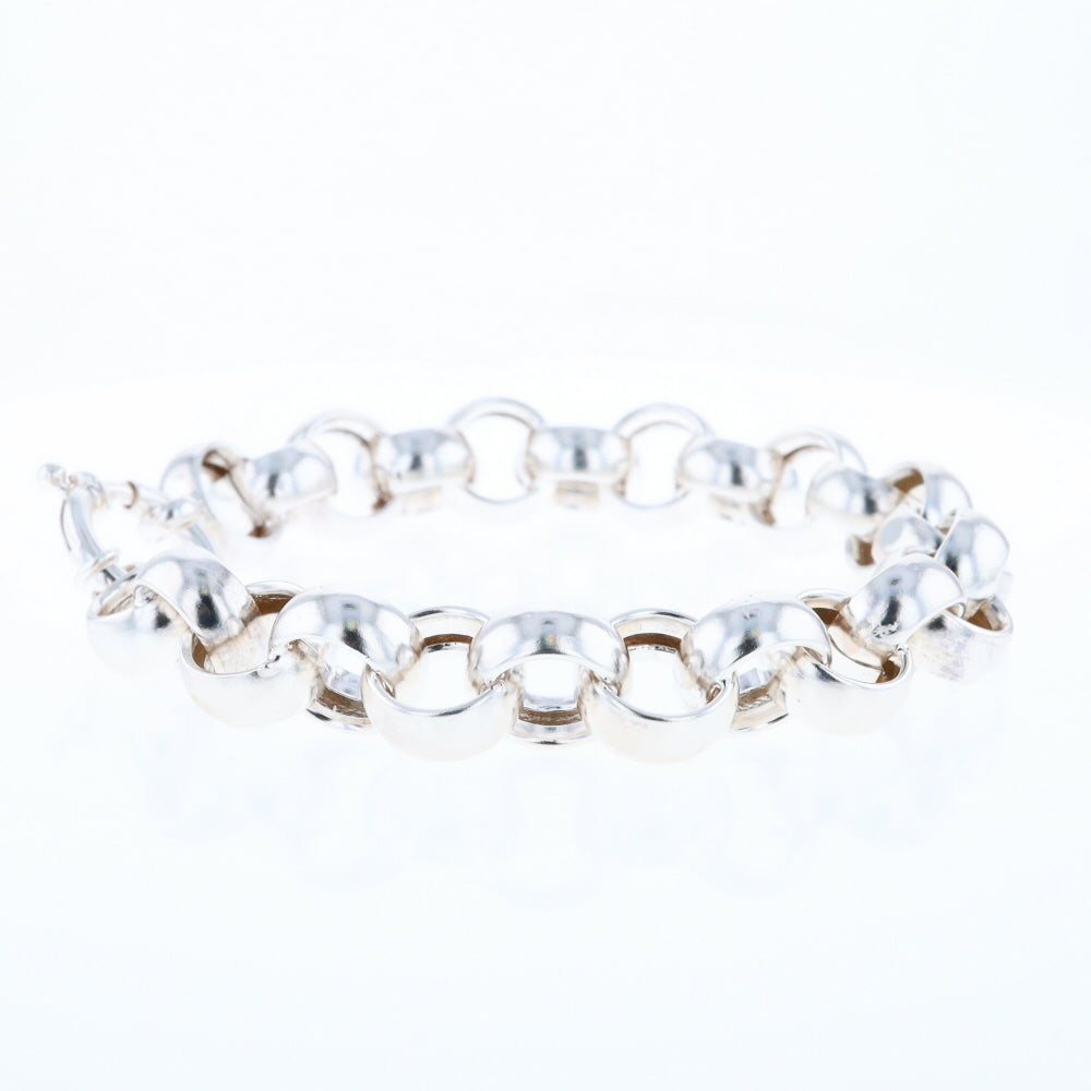 Silver Rolo Link Bracelet