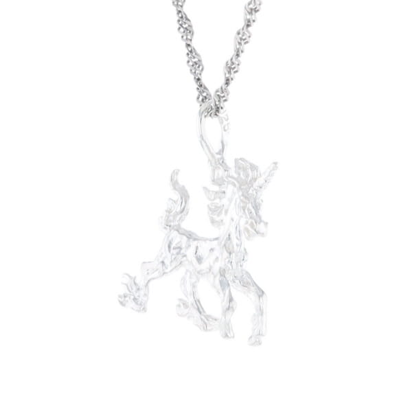 Silver Unicorn Pendant