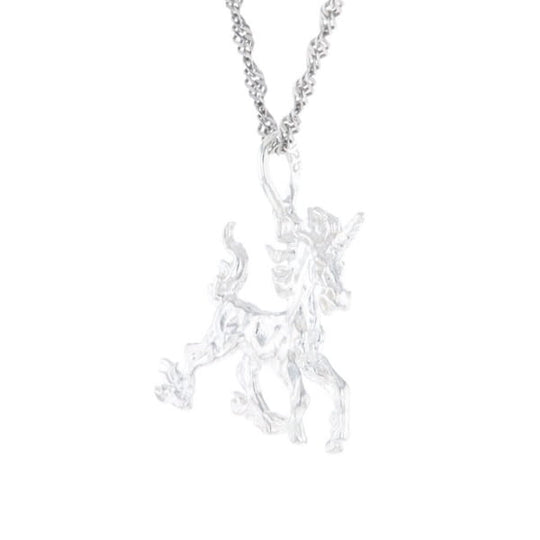 Silver Unicorn Pendant
