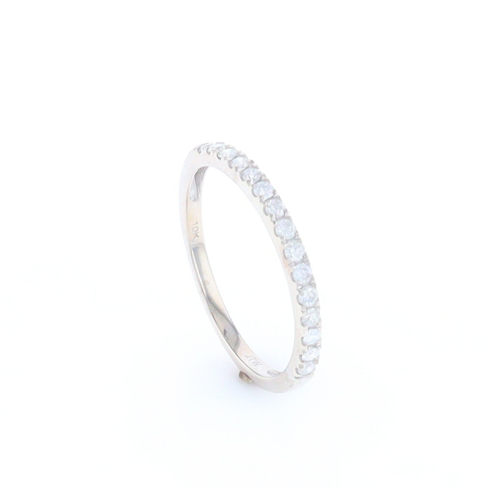 White Gold Diamond Wedding Band