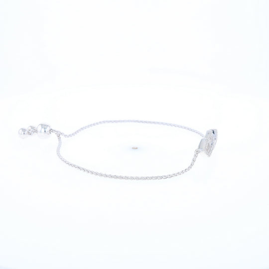 Bypass Diamond Bolo Bracelet