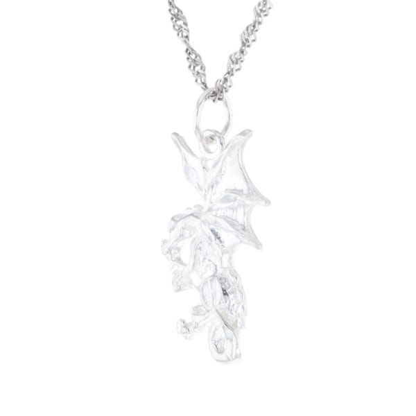 Silver Dragon Pendant