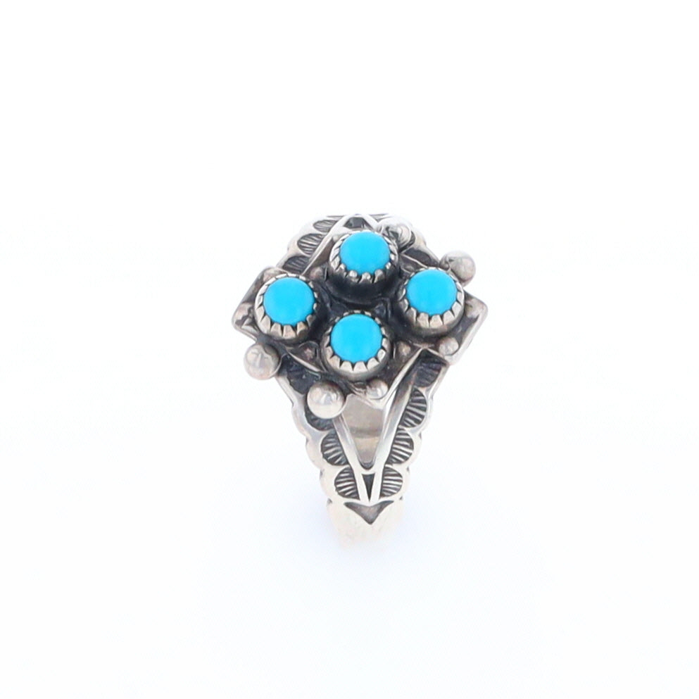 Native Four Stone Turquoise Ring