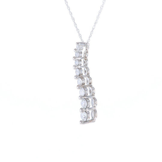 Diamond Journey Slide Necklace