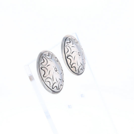 Native American Disc Earrings