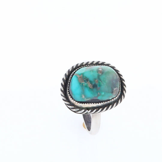 Bezel Set Turquoise Ring