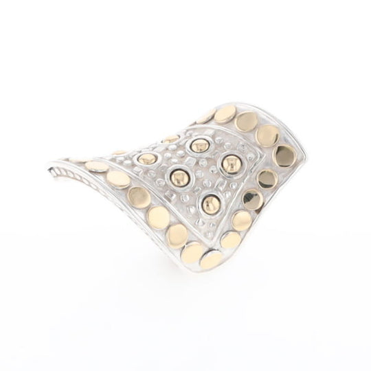John Hardy Two-Tone Curved Ring
