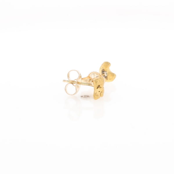 Natural Gold Nugget Earrings