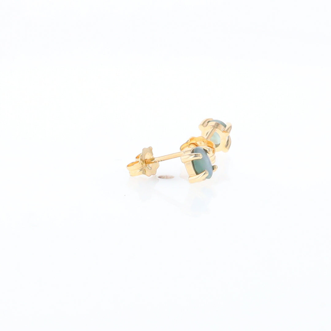 Cat's Eye Alexandrite Studs