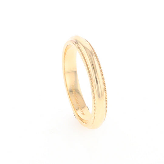 Milgrain Standard Fit Wedding Band