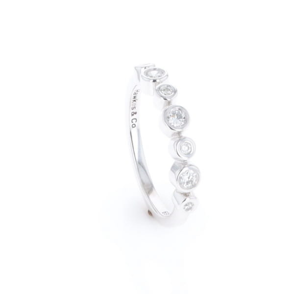 7-Stone Bezel Set Diamond ring