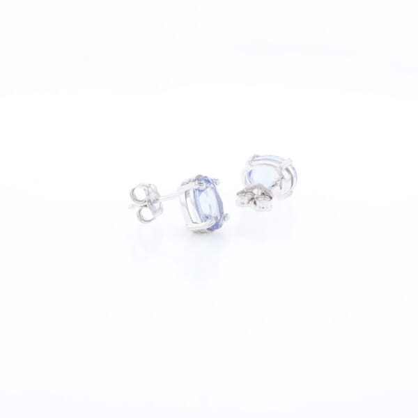 Ceylon Sapphire Stud Earrings