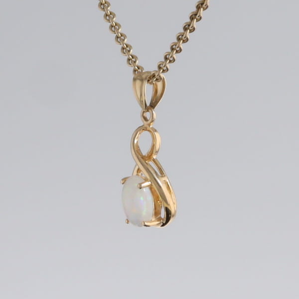 Swirl Opal Pendant