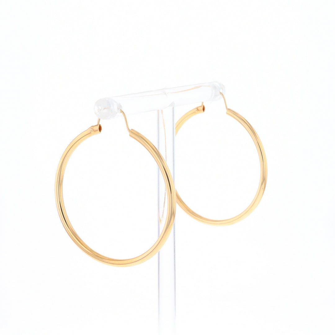 Gold Hoop Earrings