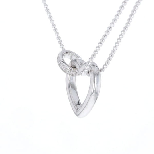 Diamond Clip Heart Necklace