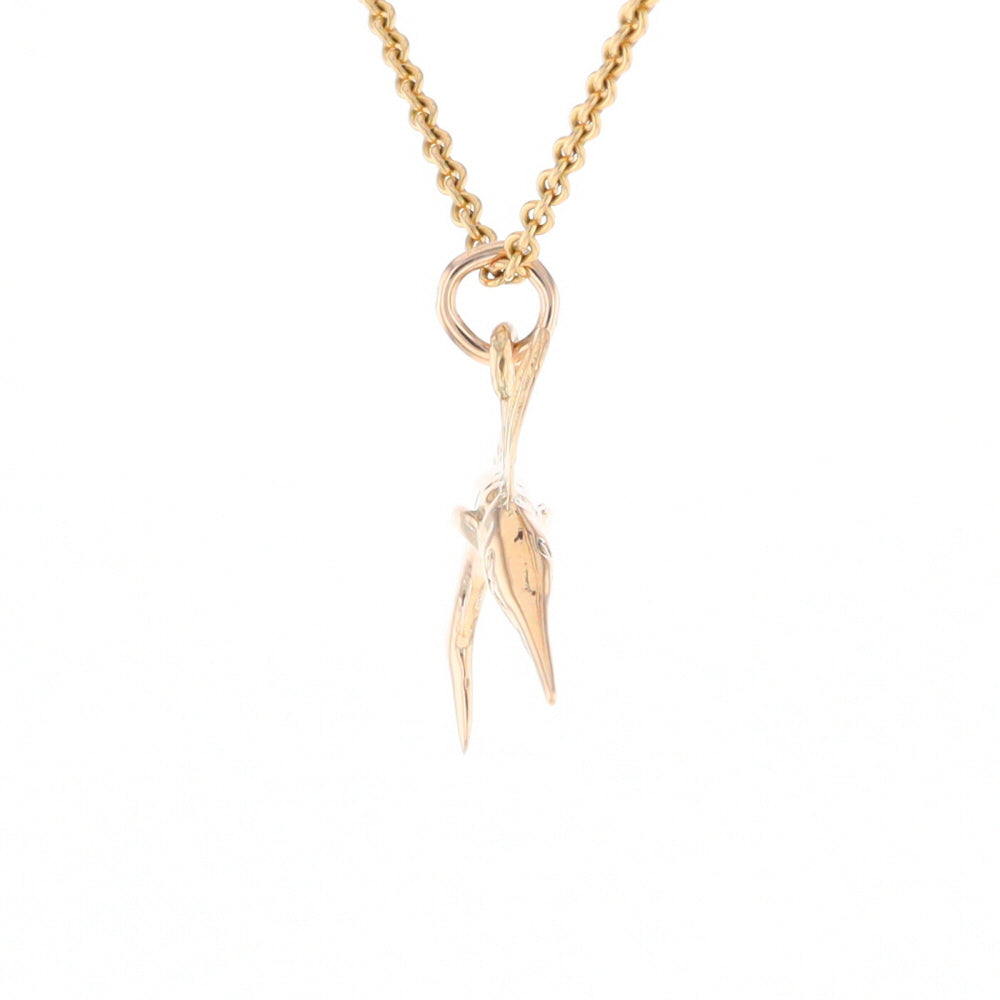 Gold Sailfish Pendant