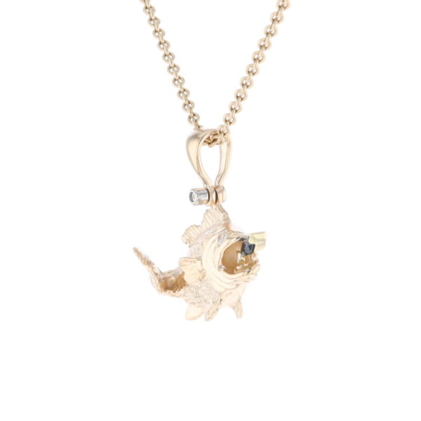 Large Mouth Bass Pendant