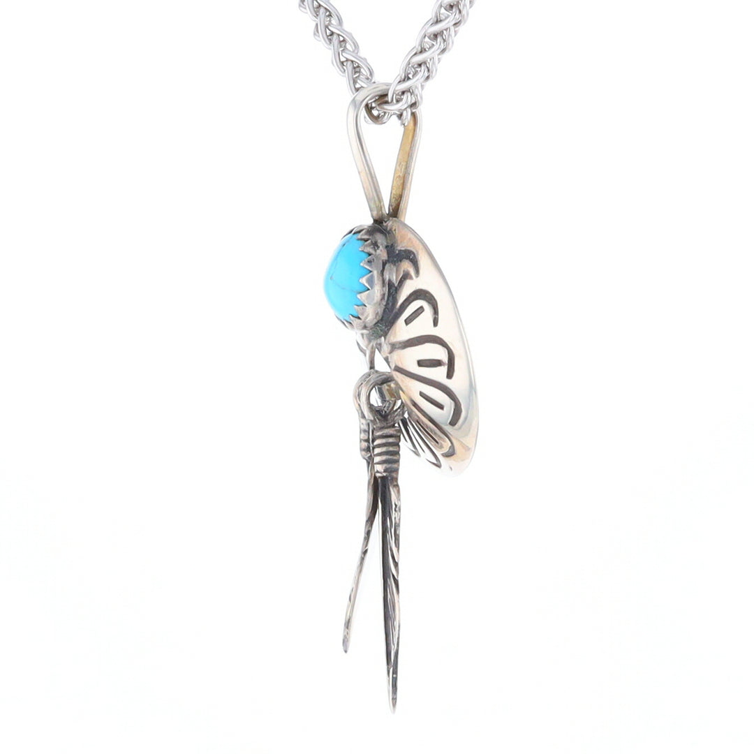 Turquoise Dream Catcher Pendant