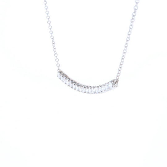 Diamond Bar Necklace