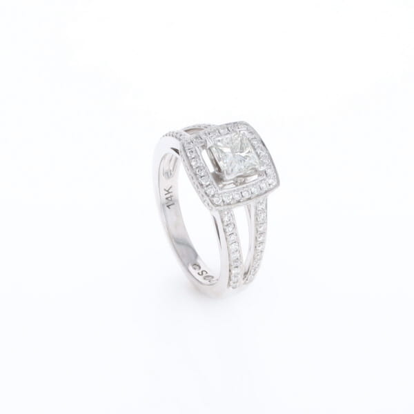 Princess Cut Engagement Ring