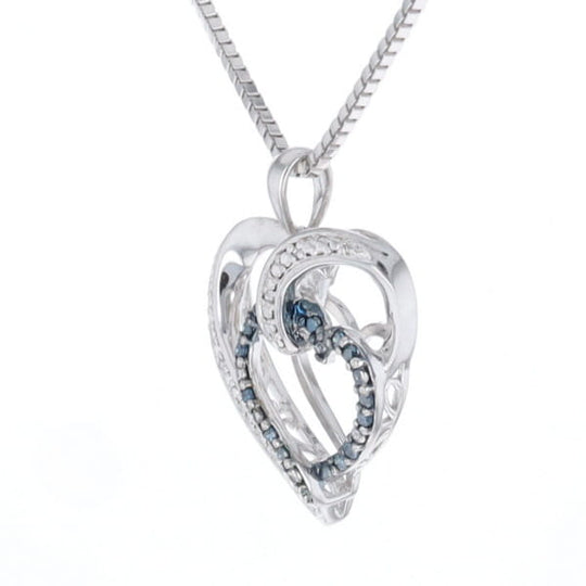 Double Open Heart Pendant