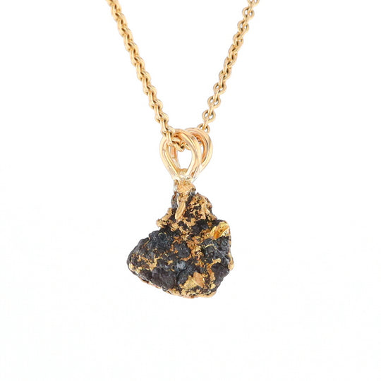 Natural Gold Nugget Pendant