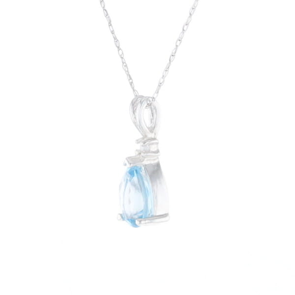 Blue Topaz Pendant