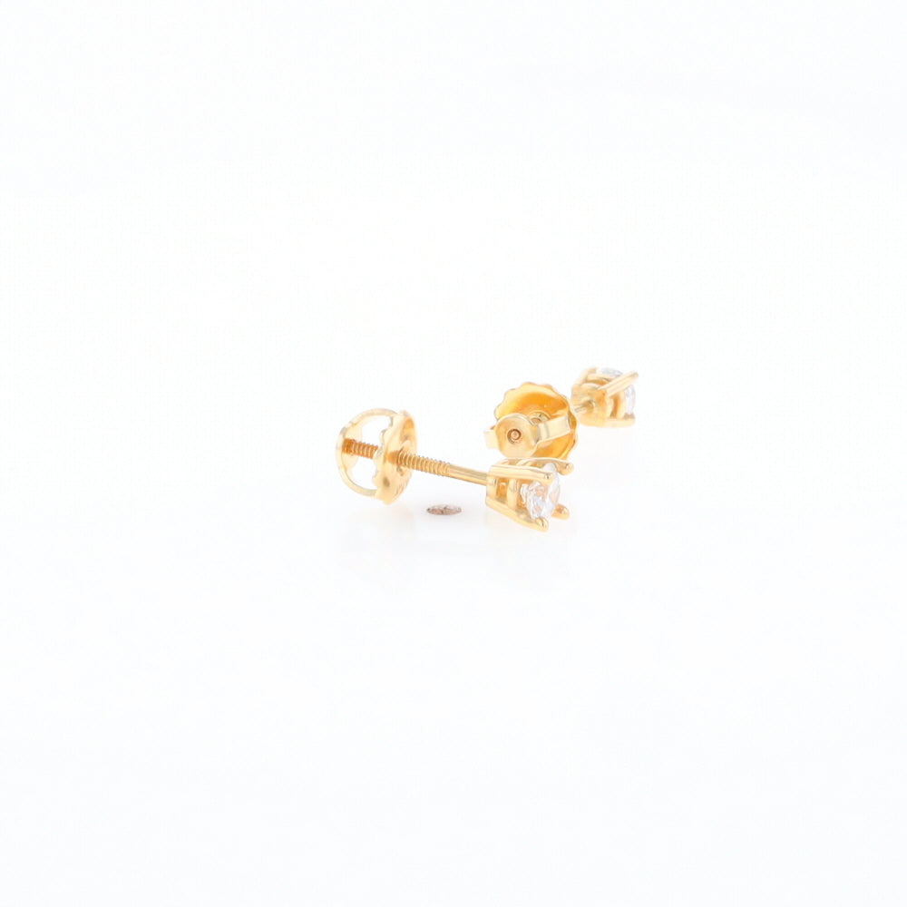 0.41ctw Diamond Stud Earrings