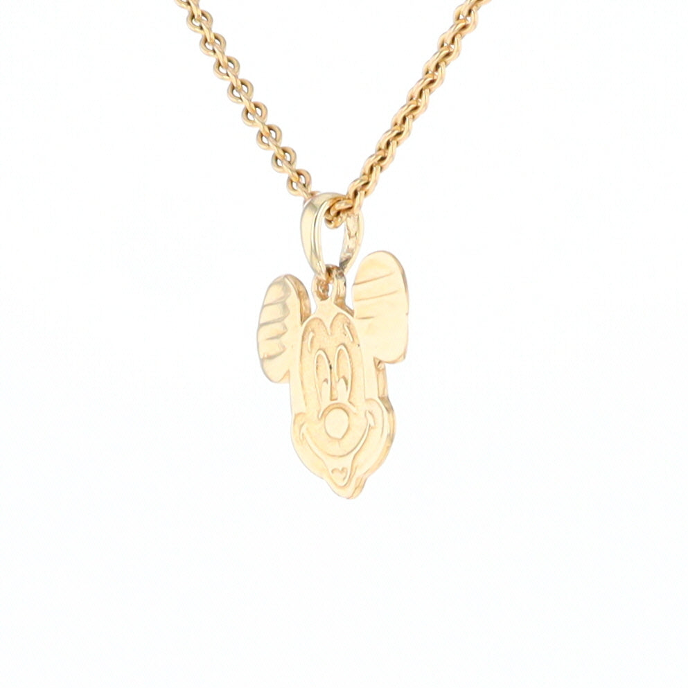 Gold Mickey Mouse Charm