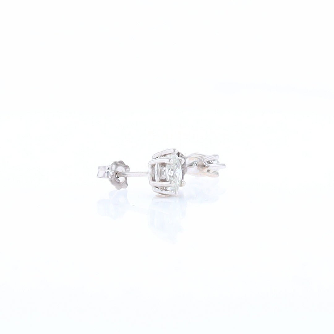 0.51ct Marquise Diamond Studs