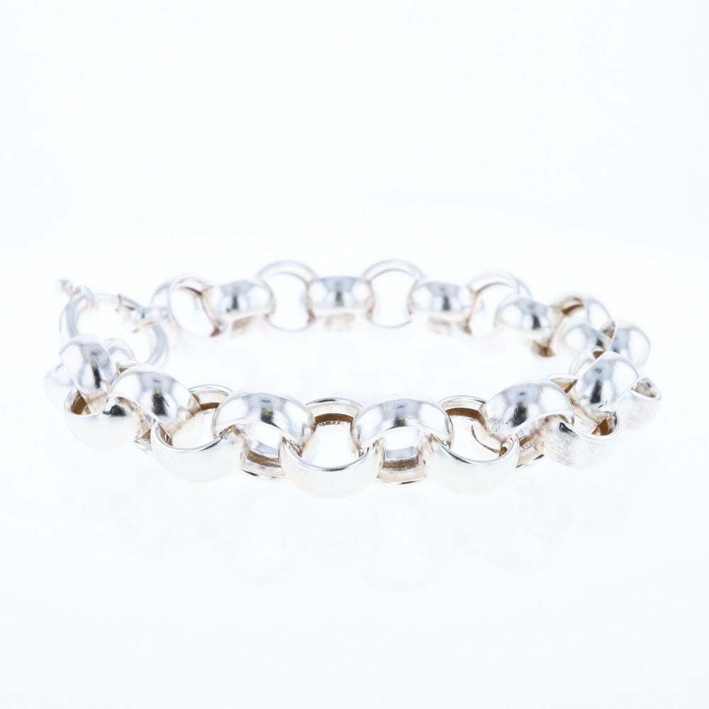 Silver Rolo Link Bracelet