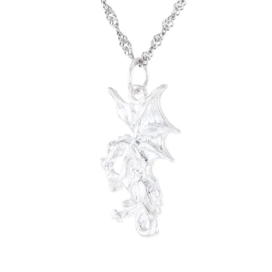 Silver Dragon Pendant