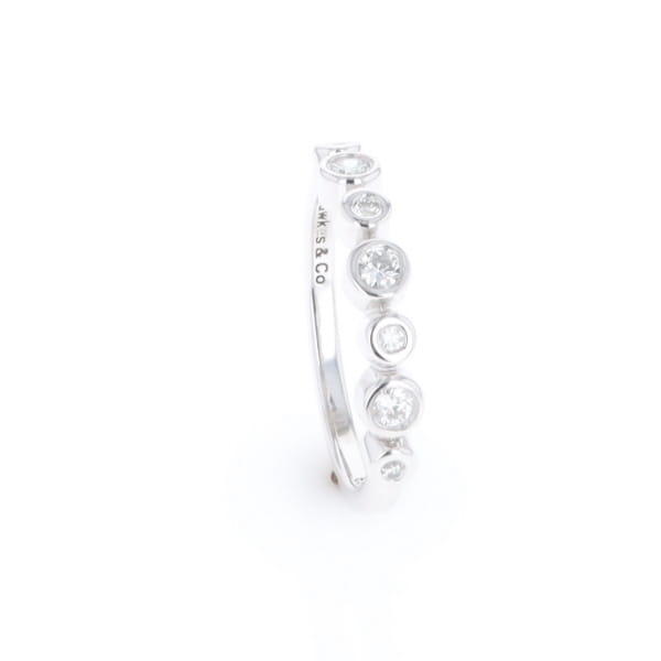 7-Stone Bezel Set Diamond ring