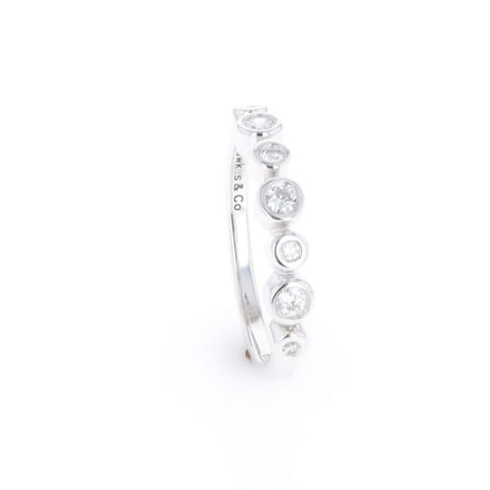 7-Stone Bezel Set Diamond ring