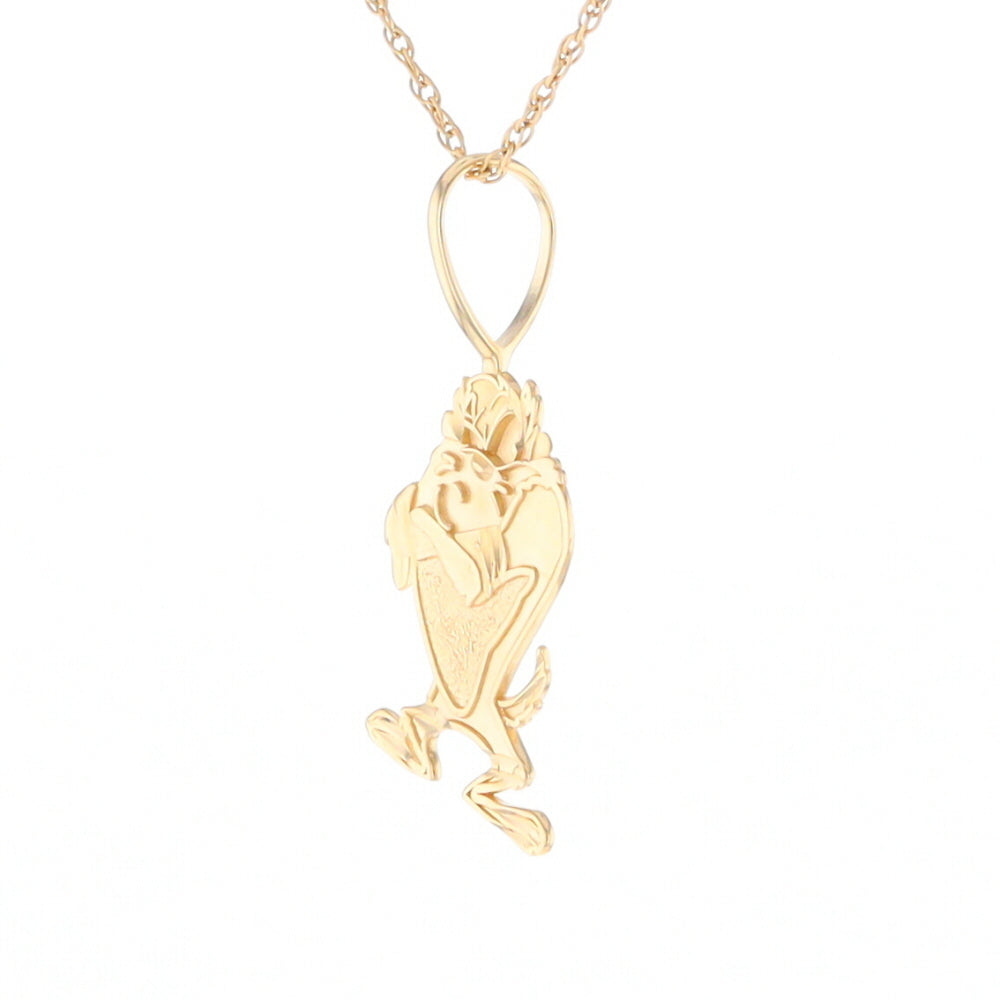 Gold Tasmanian Devil Charm