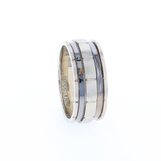 Contemporary Men's Comforts Fit Wedding Band Small