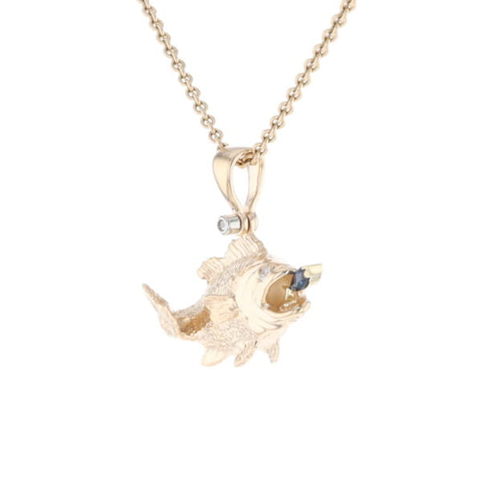 Large Mouth Bass Pendant